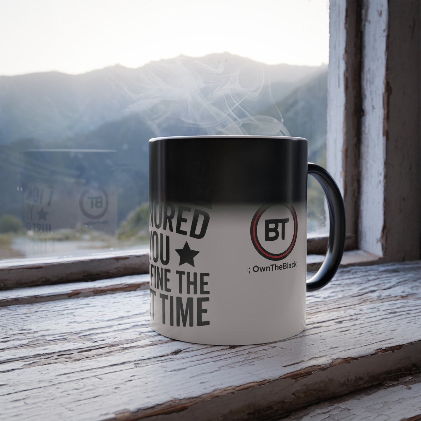 Funny Color-Changing Mug – "There's No Need to Repeat Yourself, I Ignored You the First Time" (11 oz)