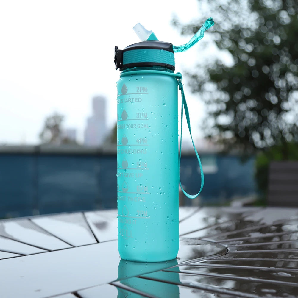 1 Liter water bottle Motivational