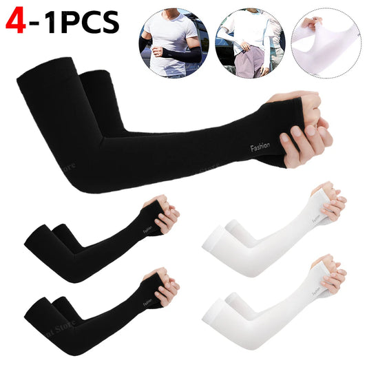 4-1Pairs Arm Sleeves
 Unisex Arm Compression